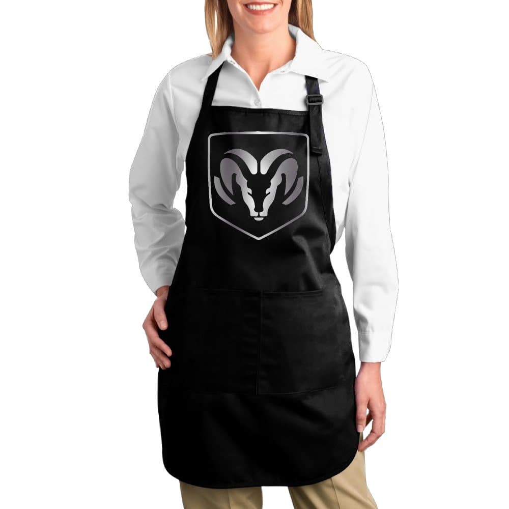 Dodge Ram Logo 1 Platinum Style Kitchen Barbecue Apron