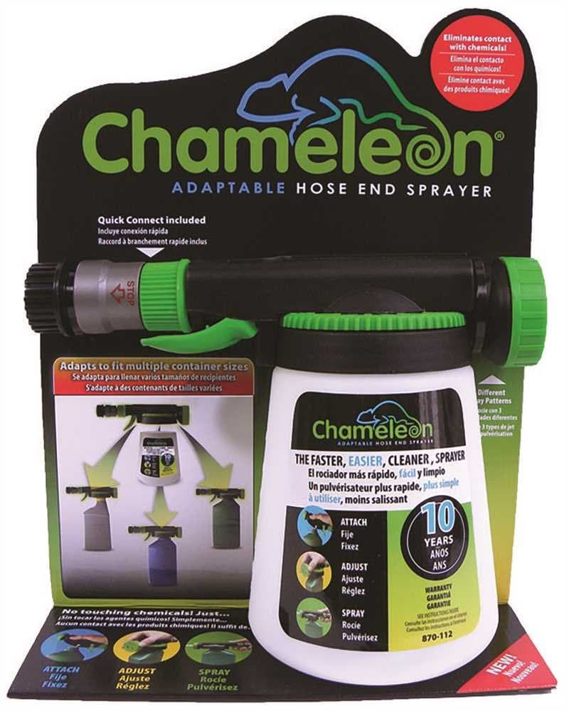 Hudson Chameleon Adjustable Spray Tip Hose End Sprayer 32 oz.