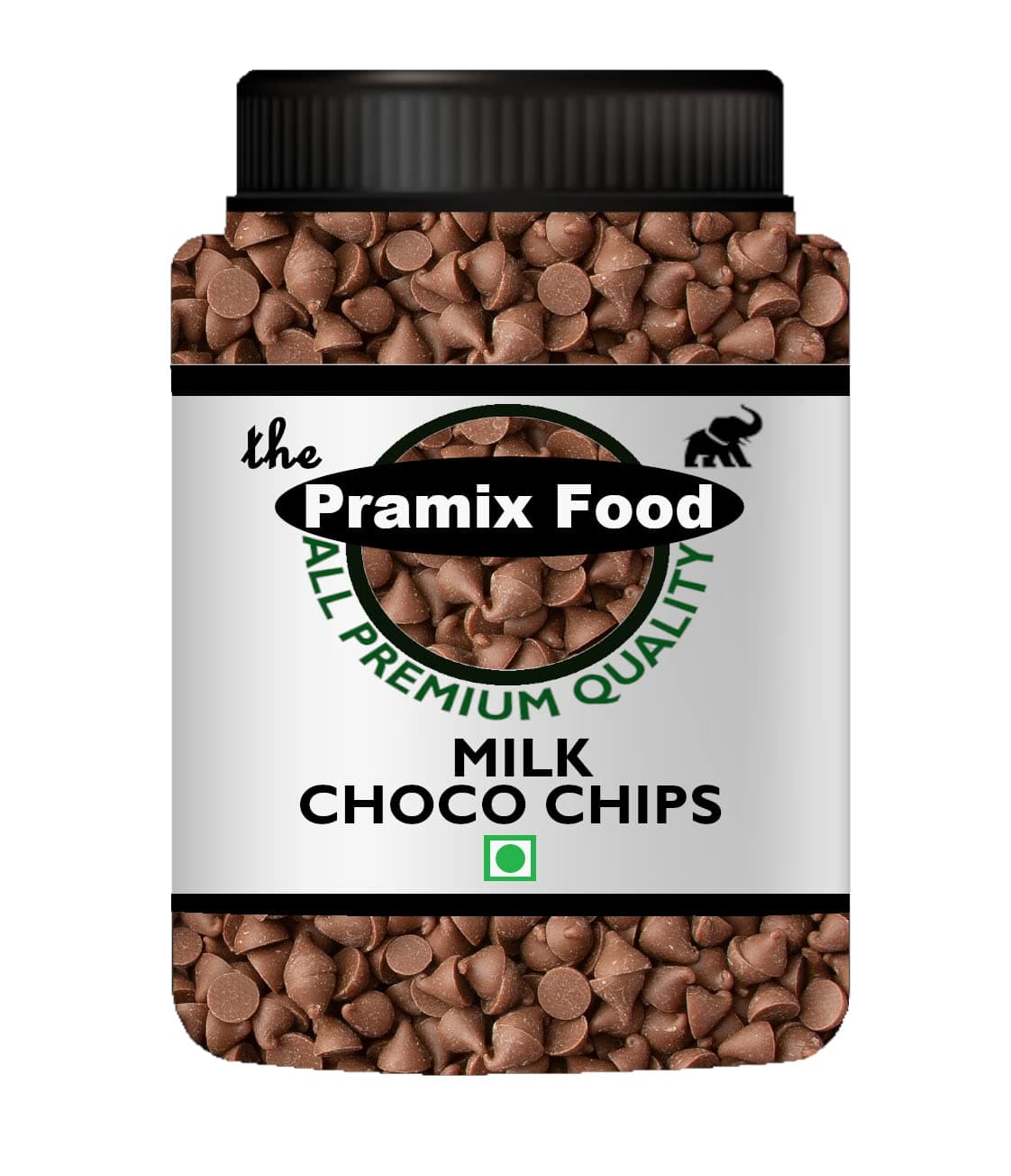 - Milk Chocolate Chips, Choco Chips For Cake Decoration,Baking,Ice Cream (Milk Choco Chips) - 500g