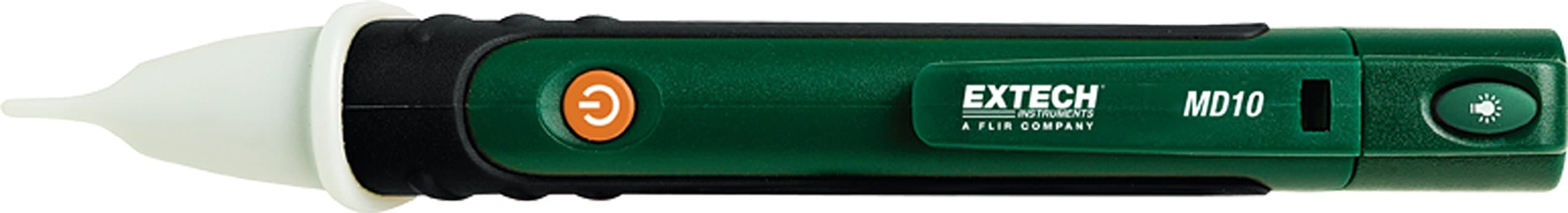 MD10 - Non‑Contact Magnet Detector & Flashlight – Detects AC, DC & Permanent Magnetic Fields with Blue LED Indicator – Pocket‑Sized, Uses 2 AAA Batteries