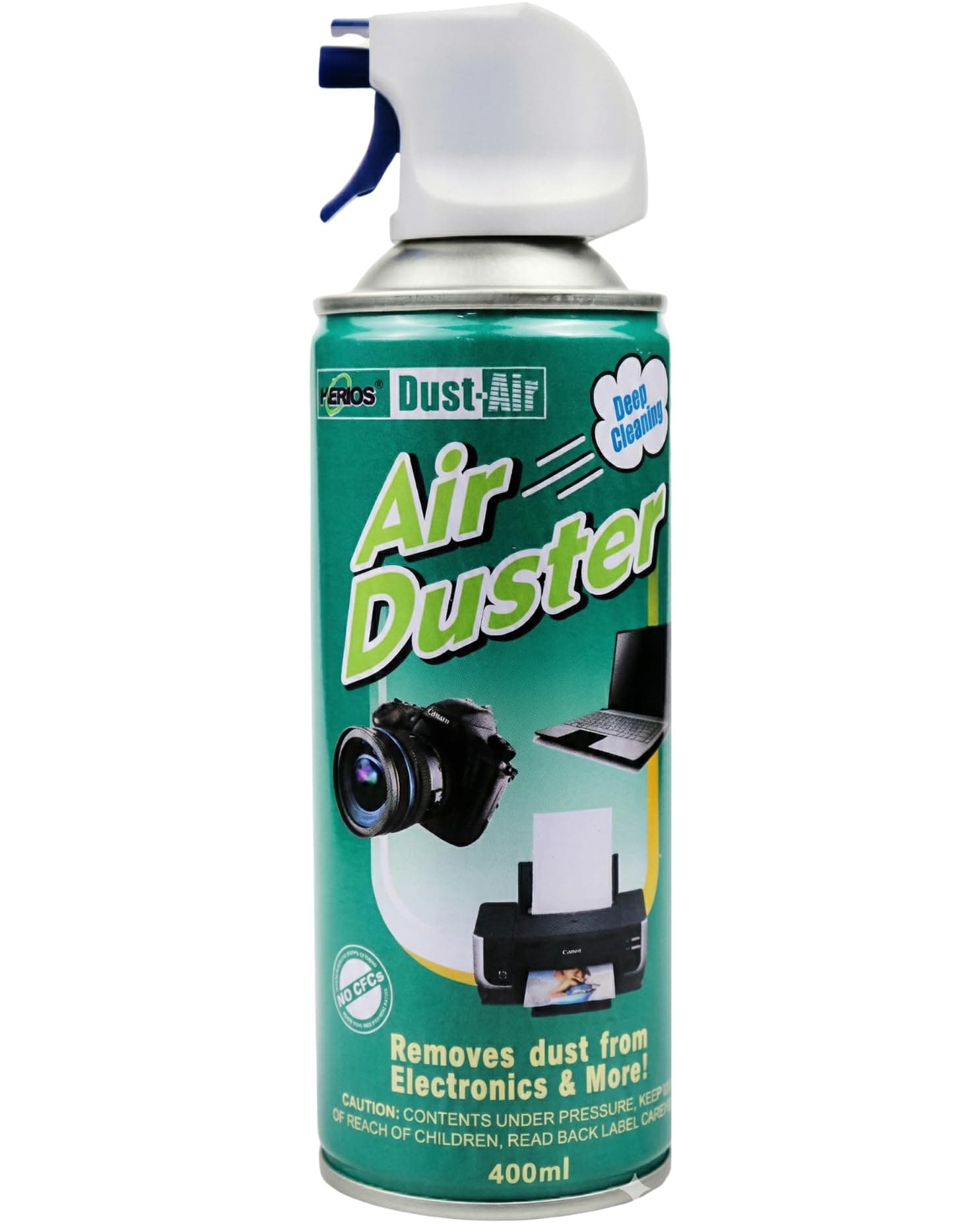 Air Duster compressed air for screen cleaner, duster, air duster for computer, laptop, keyboards etc 400ml advance cleaning technology