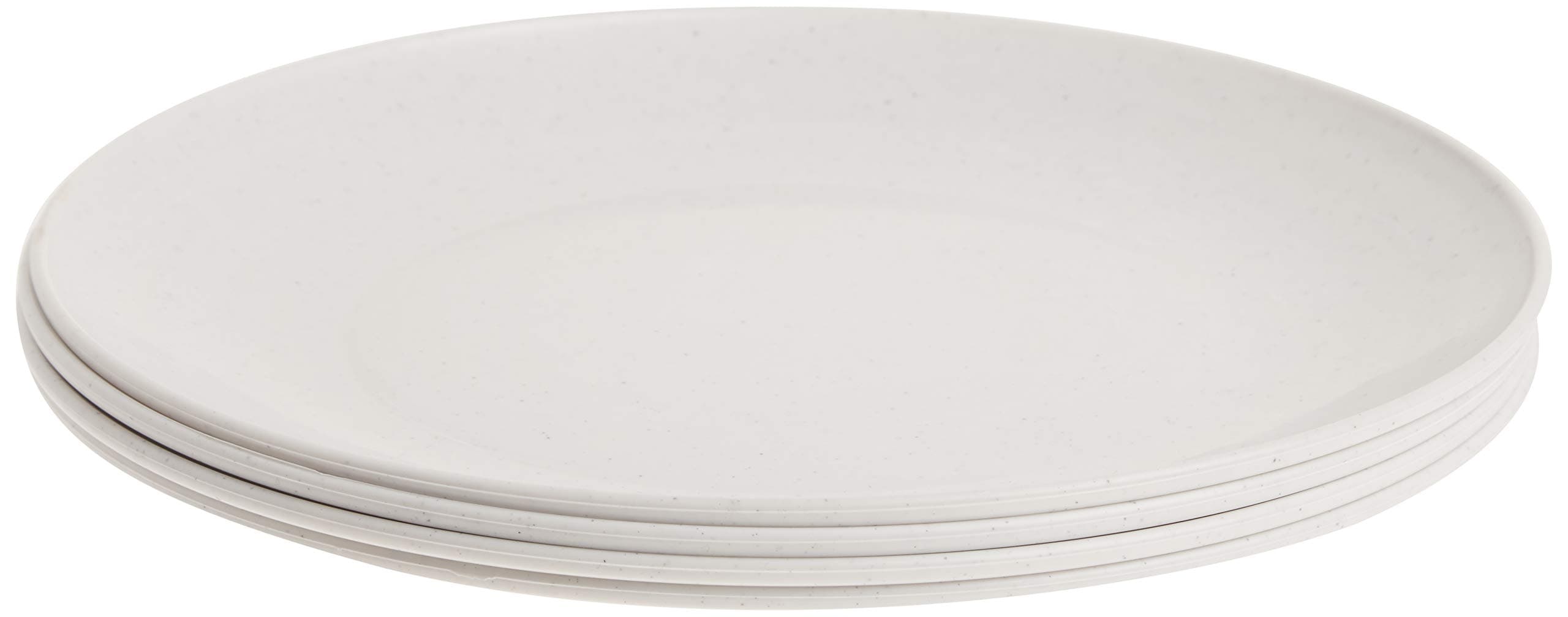 Polypropylene Plates Microwave Serveware, 10", White