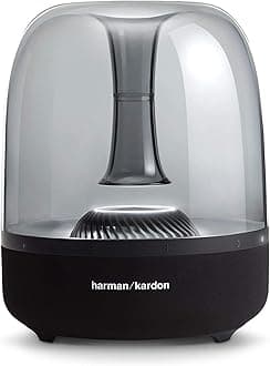 Harman Kardon Aura Studio 3 Wireless Speaker with Ambient Lighting - Black