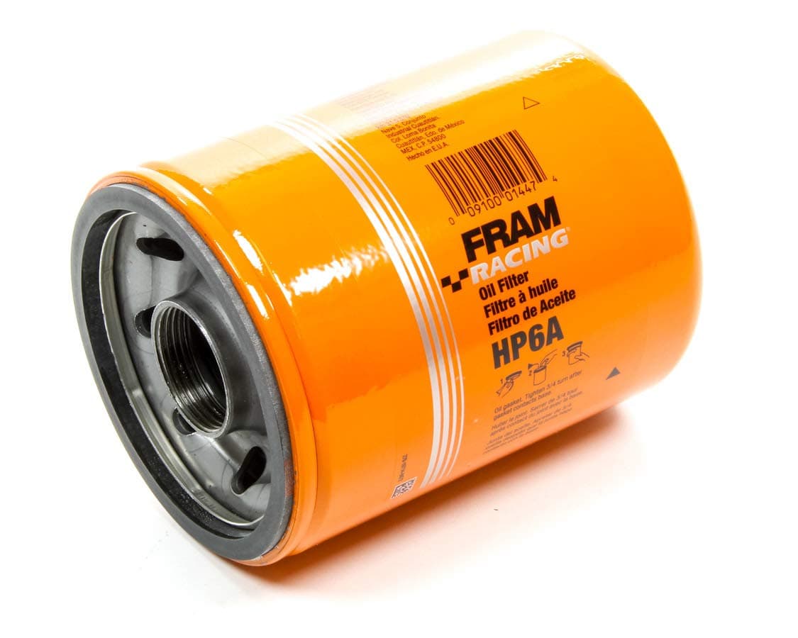 FRAM Racing HP6A High Performance Spin-On Oil Filter for Select Vehicle Models