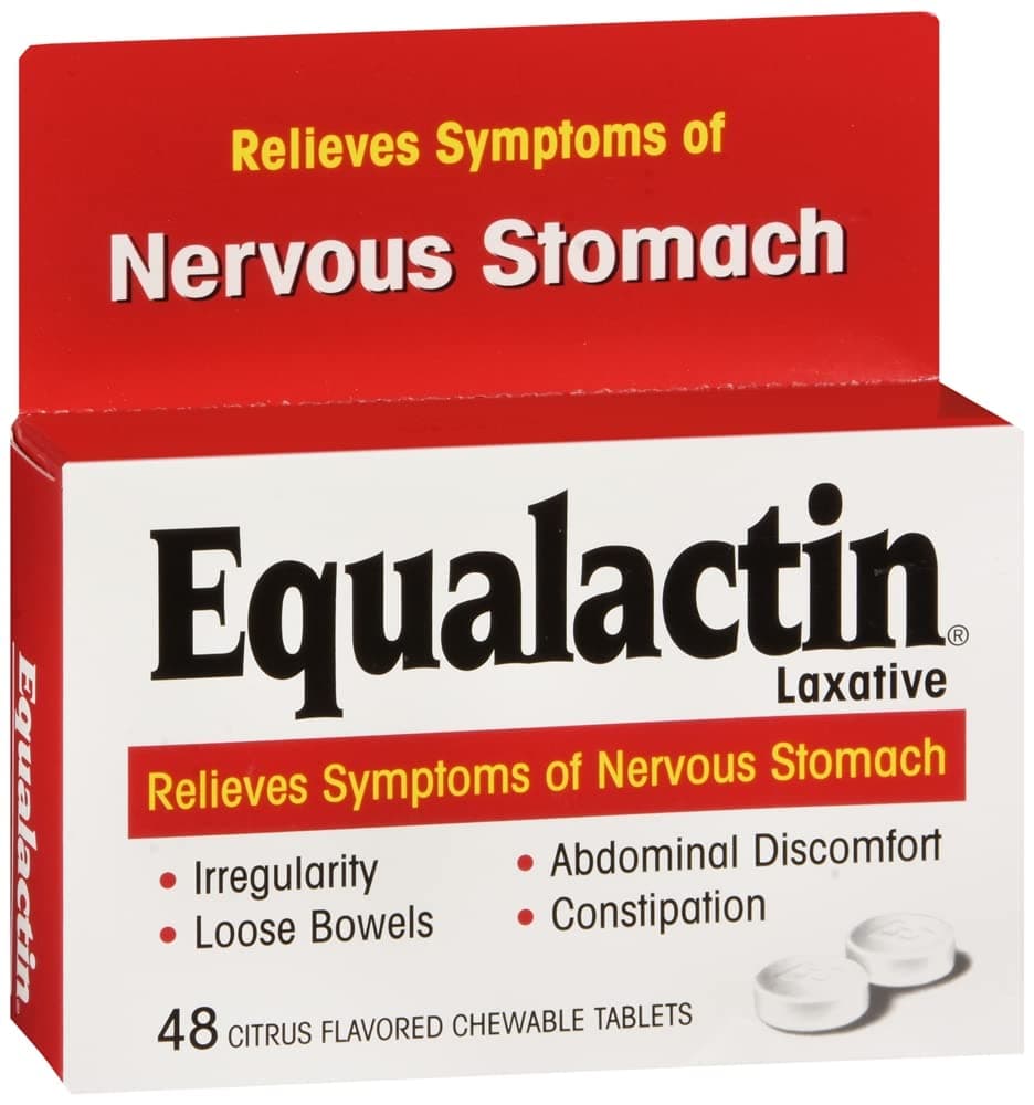 Equalactin Laxative Chewable 48 Tablets