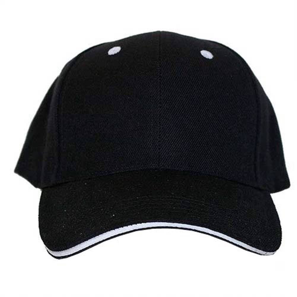Koopa Shop Men's Plain Sandwich Adjustable Baseball Cap