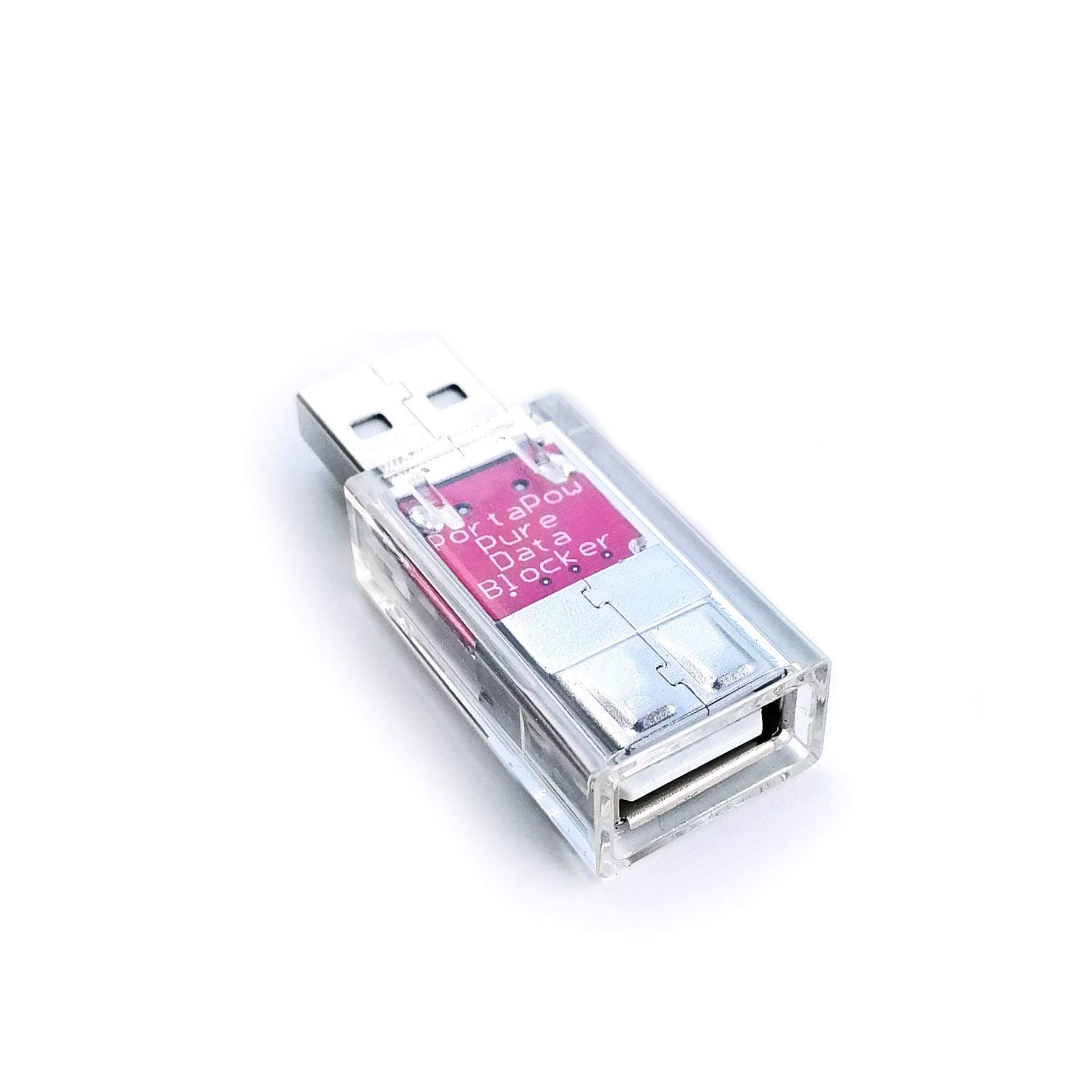 USB Data Blocker - Protect Against Juice Jacking (Transparent, 1)
