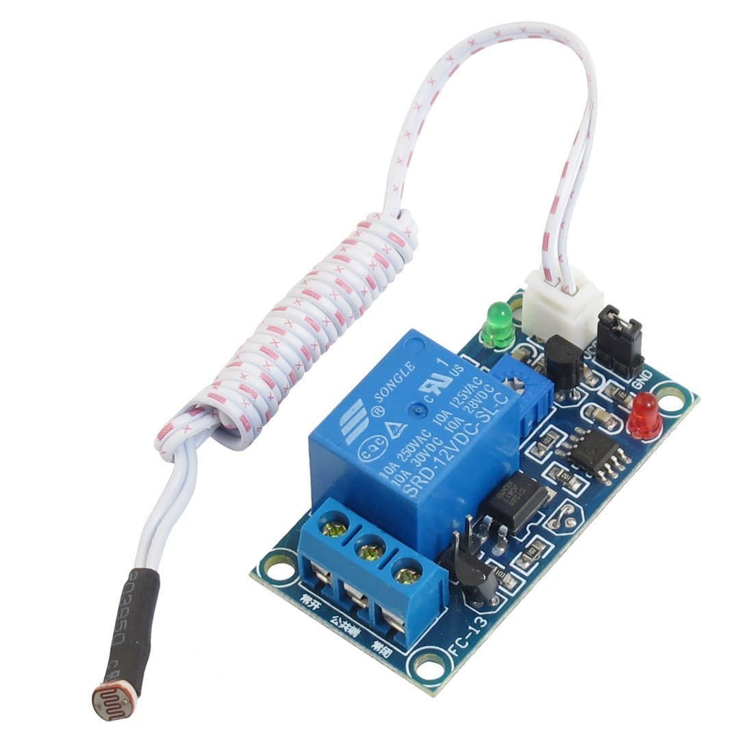 DC 12V Auto On Off Photocell Light Switch Photoswitch Light Sensor Switch