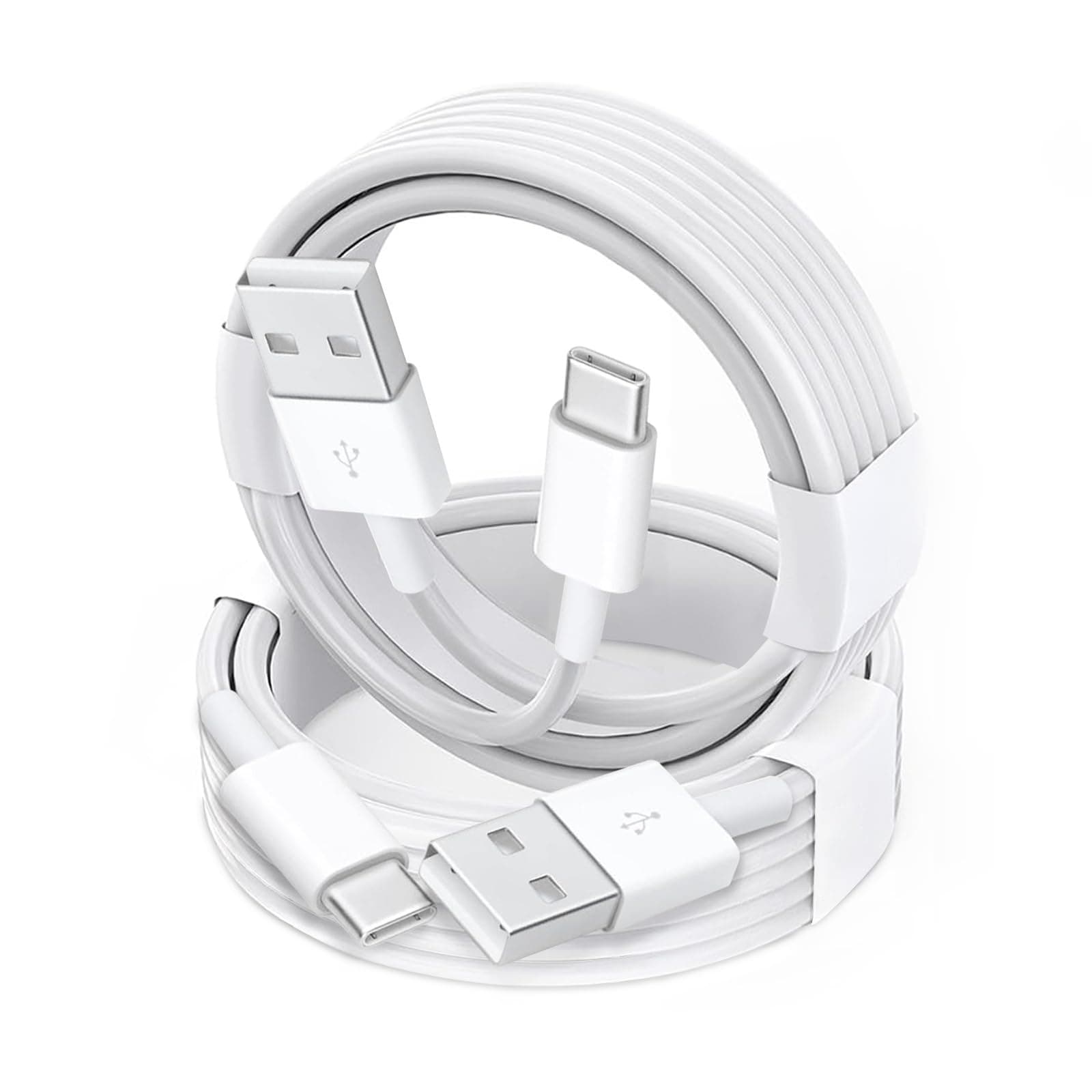 2 Pack USB-A to USB-C Car Carplay Cable for iPhone 17, 17 Air, 17 Pro, 17Pro Max, iPhone 16, 16 Plus, 16 Pro, 16 Pro Max, 16E, iPhone 15, iPad 10th, iPad Pro 12.9" 13" 11" , iPad Air USB Type C Cord