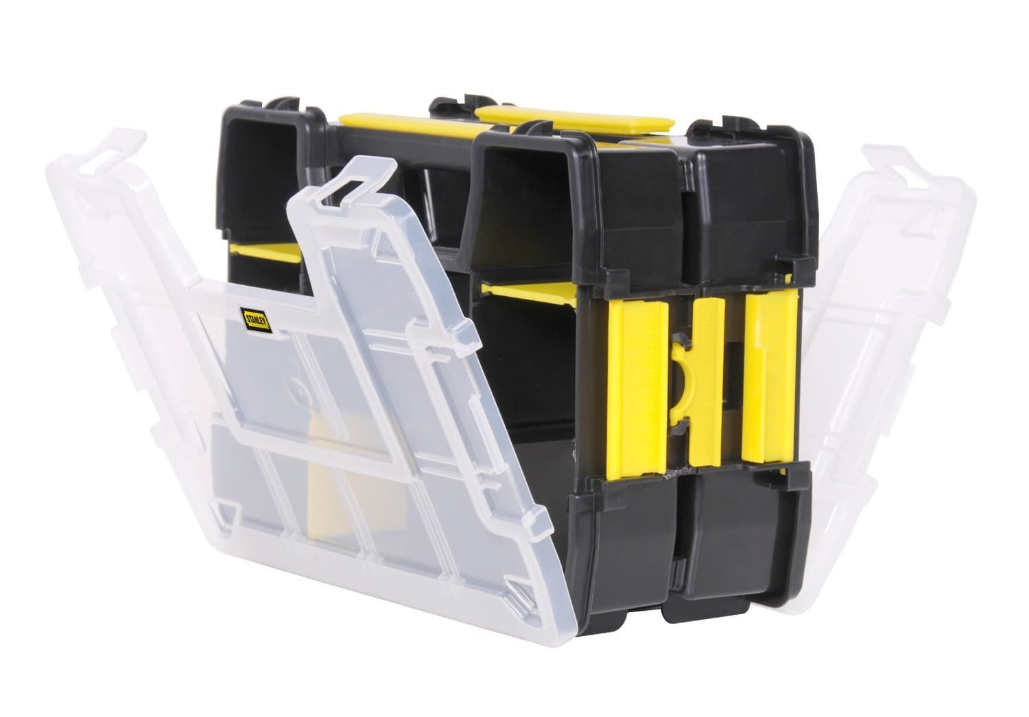 Sortmaster Lite Organizer 11.5" Lx2.5" Wx8.5" H Black Yellow Clear (2 Pack)