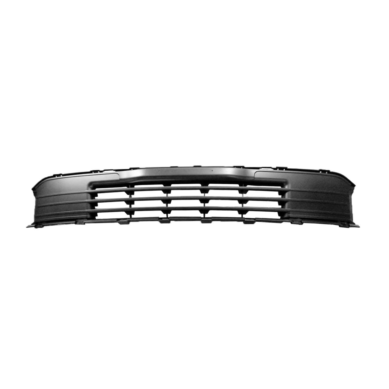 2013-2019 Ford Flex Front Bumper Cover Grille; For Se/Sel Models; Black With Chrome Bars; Without Active Park Assist; Made Of Pp Plastic; [Fo] Partslink FO1036178