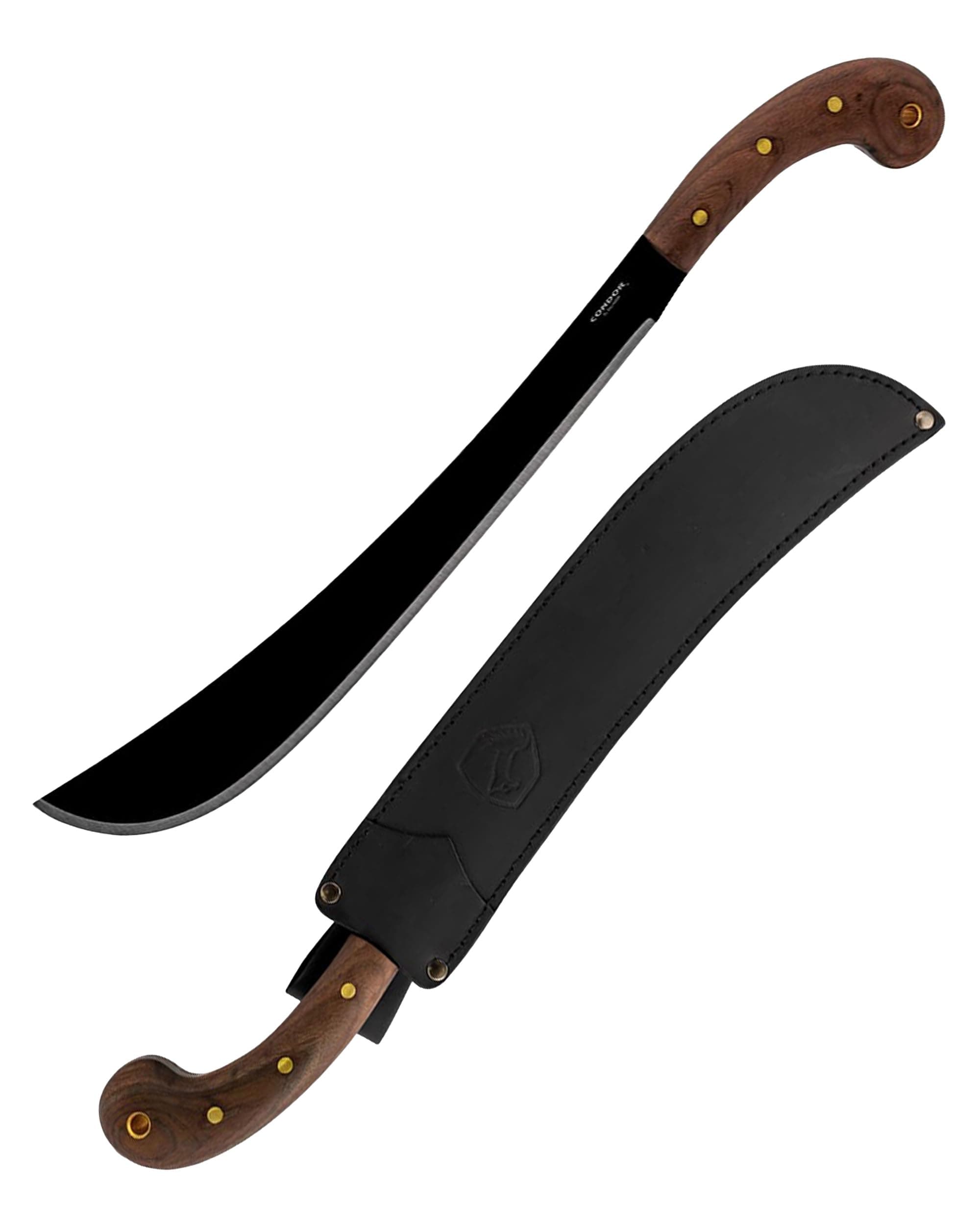 Condor Tool & Knife Survival Machete with Walnut Handle