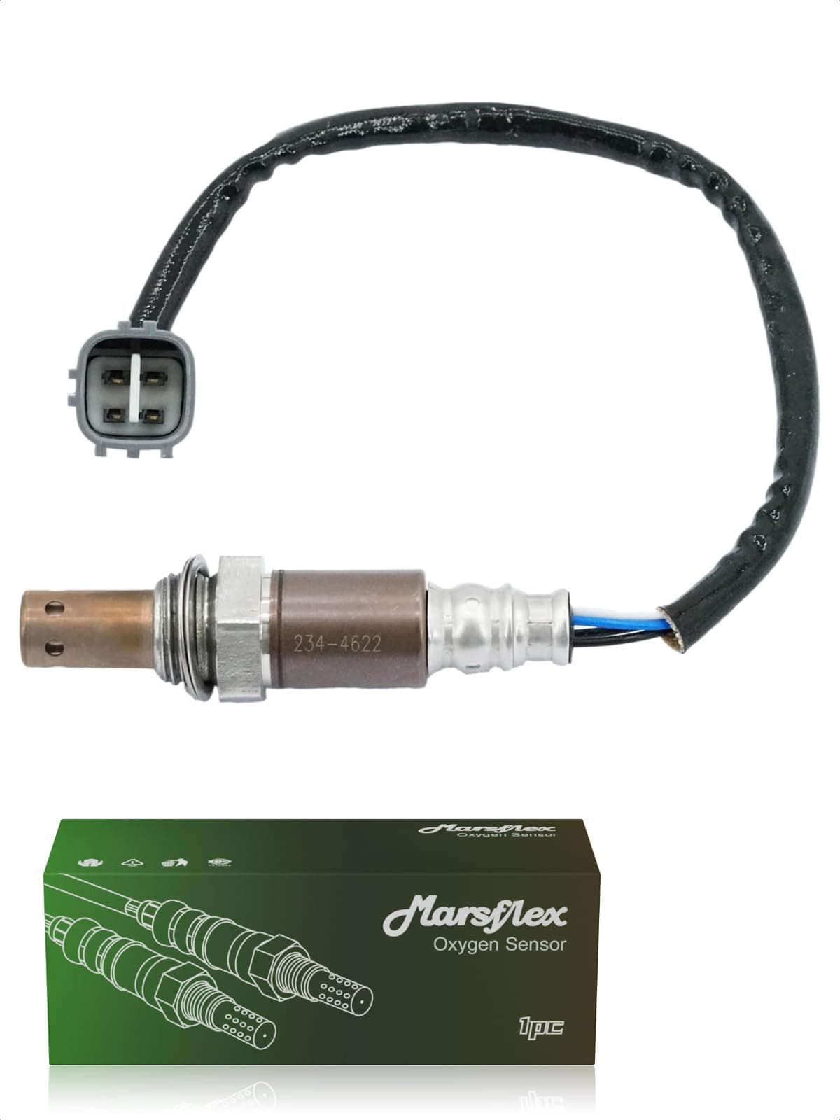 Marsflex Oxygen Sensor 234-4622 Heated Downstream Upstream Compatible with Toyota Camry Avalon Sienna 4Runner RAV4 Solara Matrix Lexus ES300 Pontiac Vibe,O2 Sensor Replacement