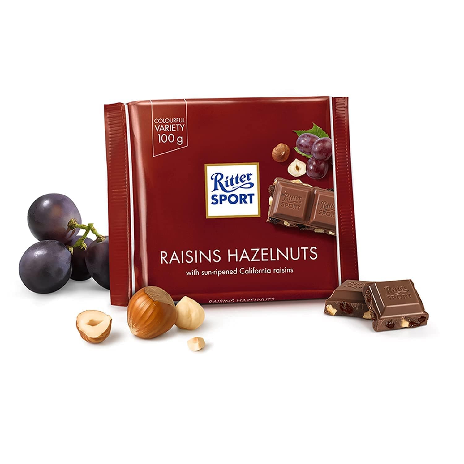 Rum Trauben Nuss / rum nut grape (3 Bars each 100g) - fresh from Germany