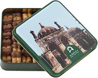 Chocolate Covered Cashew & Pistachio Baklava Pastry Fingers - Bab Sharqi Eleg...
