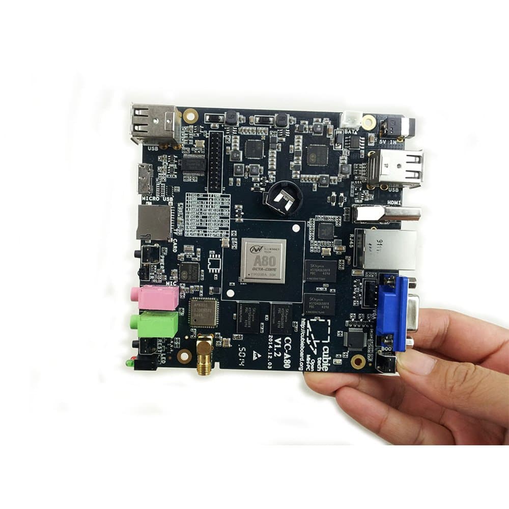 Cubieboard4 CC-A80 High-Performance Mini PC Development Board/Cubieboard A80 Cortex A15x4 up to 2.0GHz, A7x4 /2GB DDR 8G EMMC