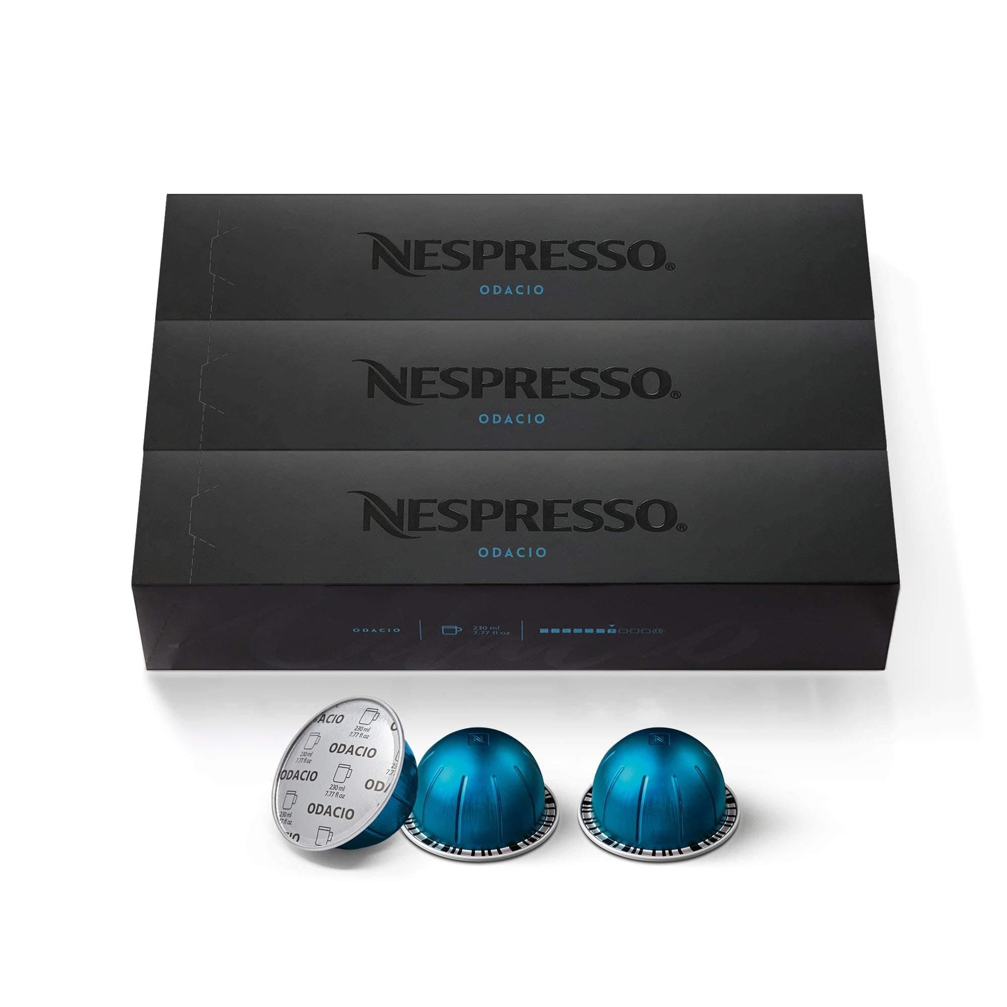 Nespresso Capsules Vertuo, Odacio, Medium Roast Coffee, 30-Count Coffee Pods, Brews 7.8oz.