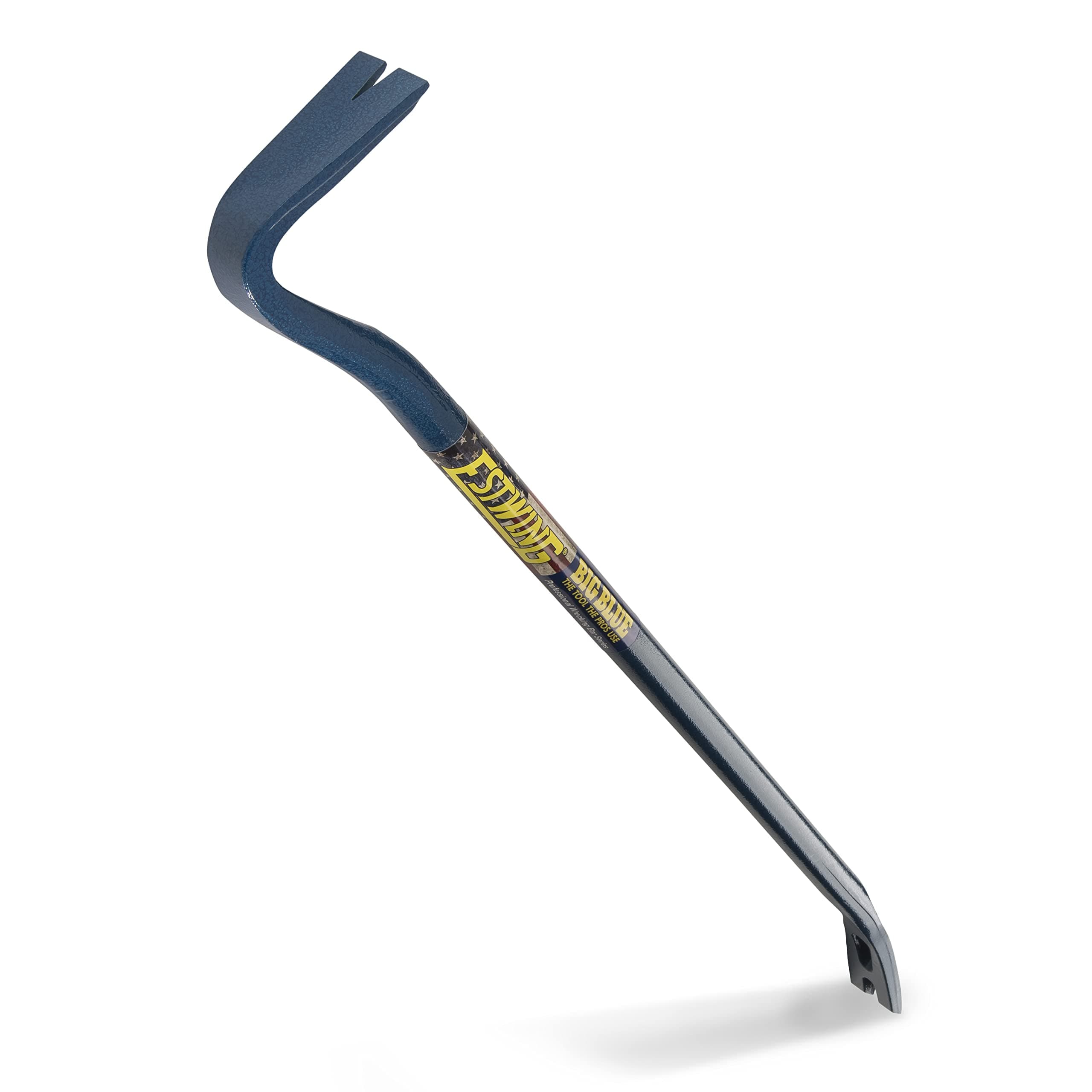 Estwing EWB-36PS 36" Pry Bar with Angled Chisel End & Forged Steel Construction Gooseneck Wrecking PRO