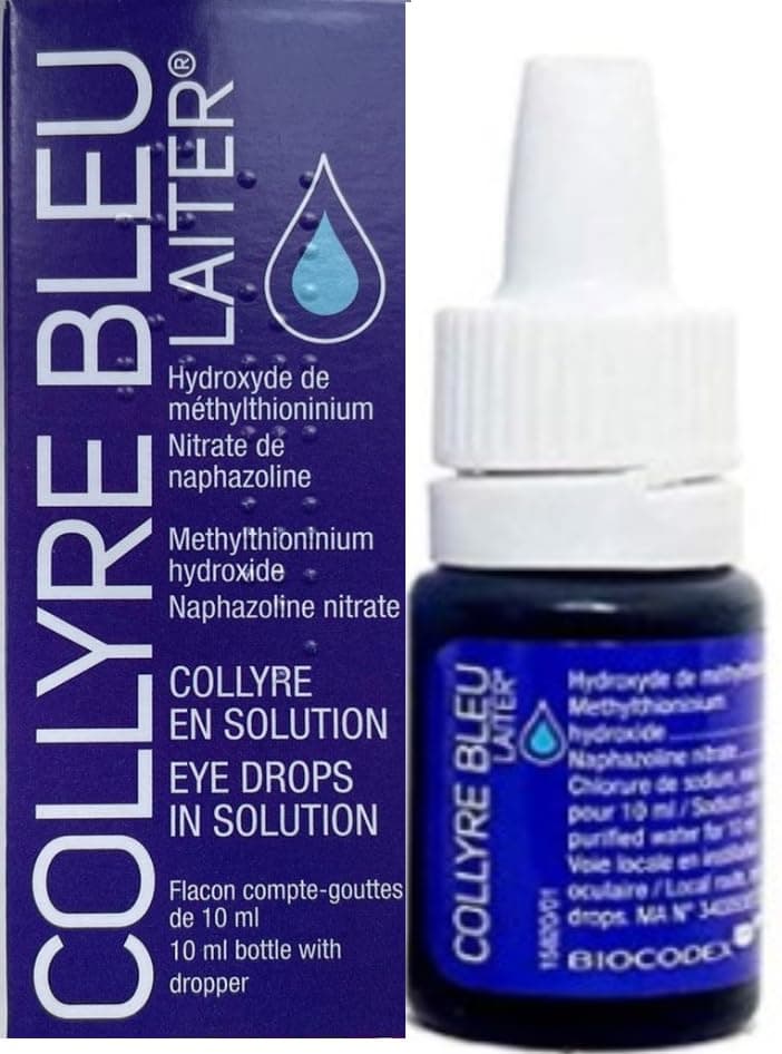 Original Collyre Bleu Eye Drops - 10Ml - Liquid
