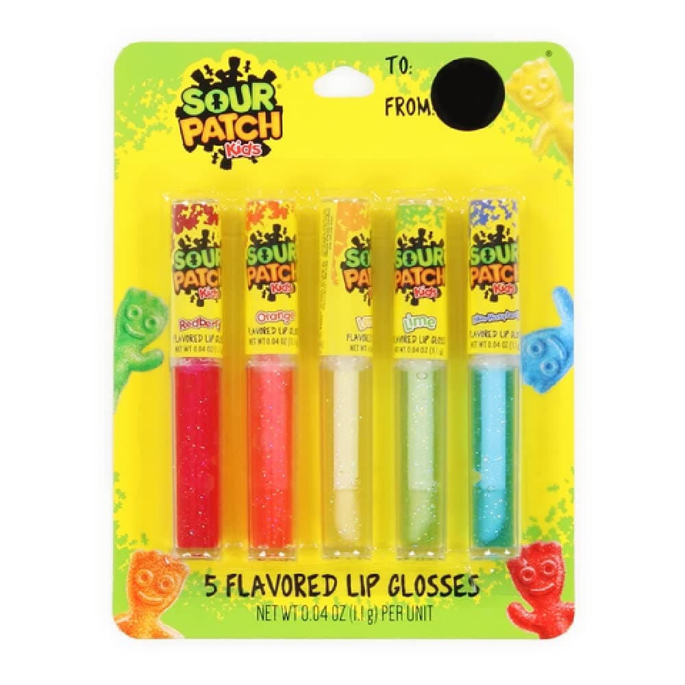 Sour Patch Kids 5-Piece Flavored Lip Gloss