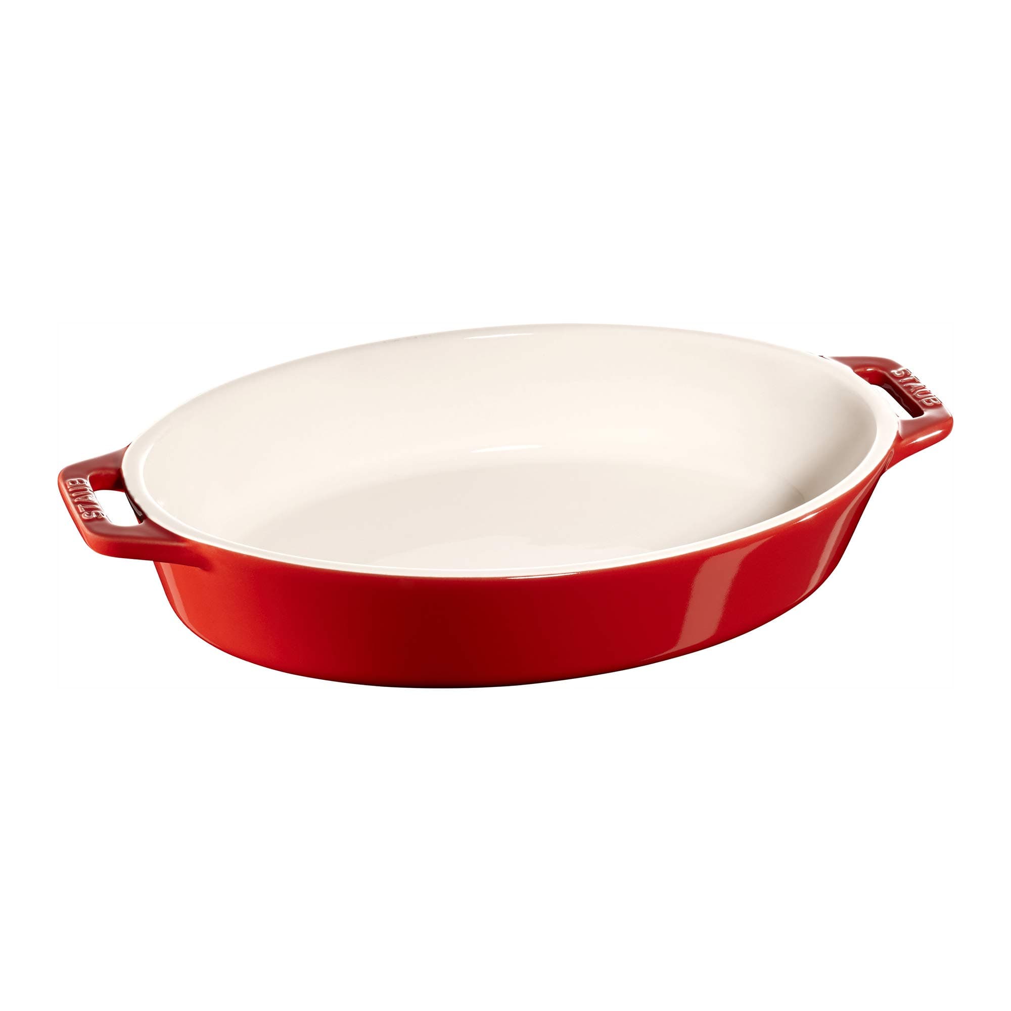 Staub Ceramic 9-inch Oval Baking Dish - Cherry