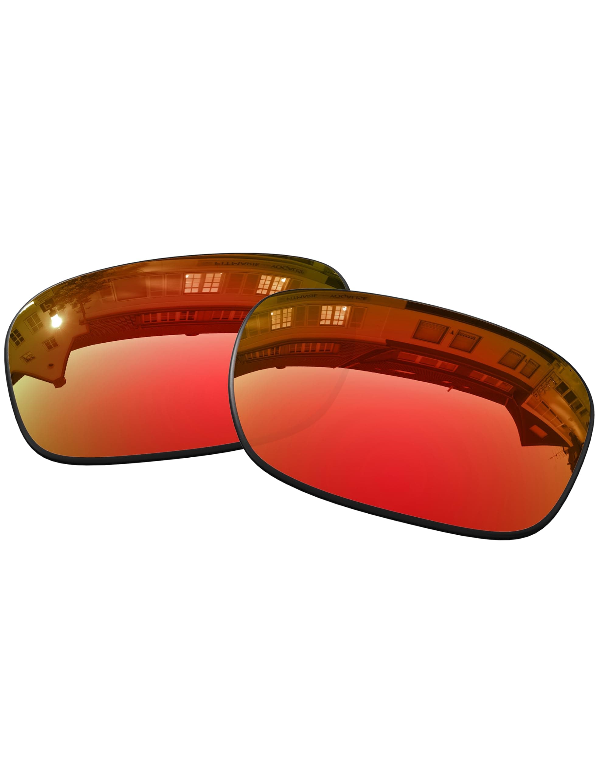 OOWLIT Replacement Sunglass Lenses for Oakley Jupiter Squared Fire Non-polarized