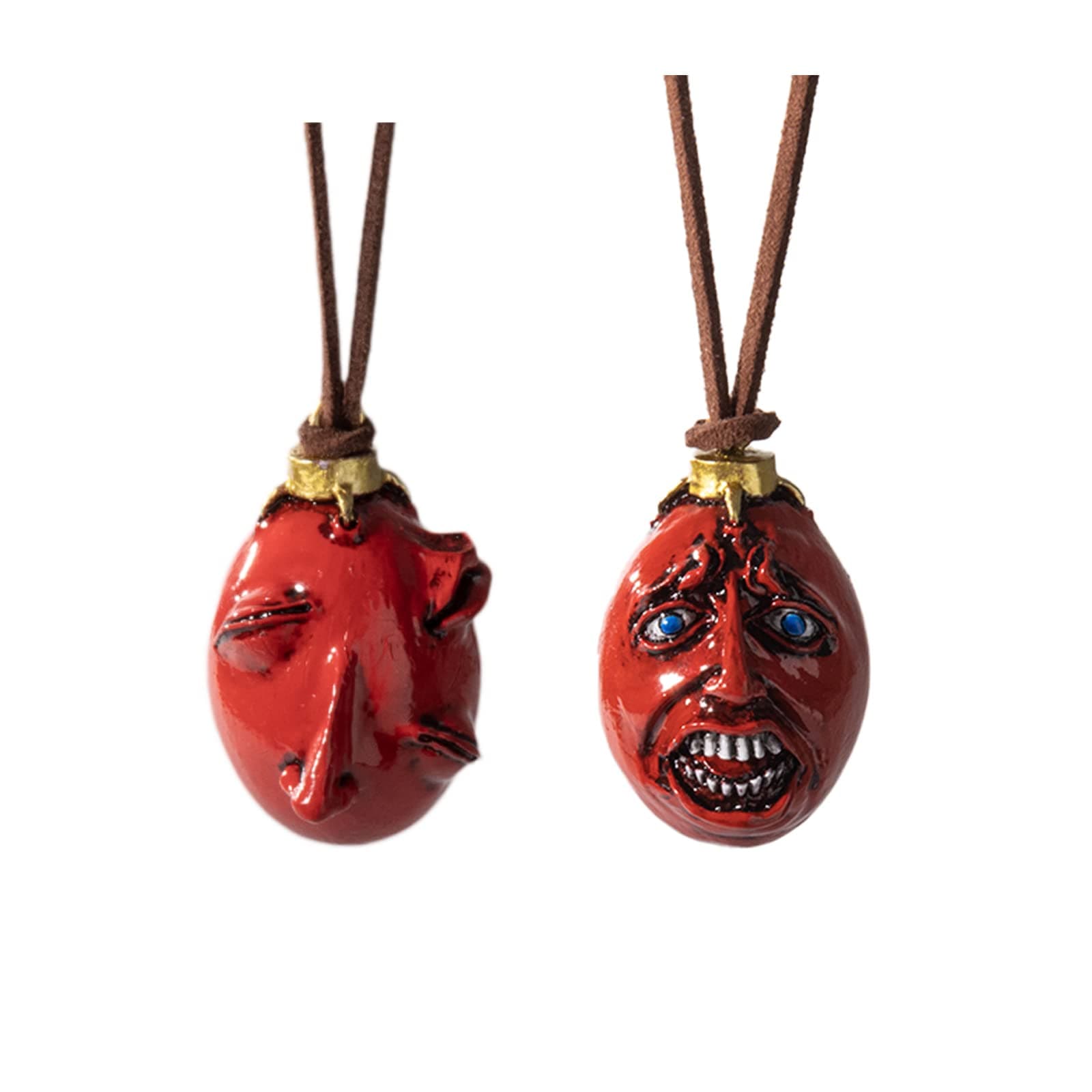 SONGCHANGJEWELRY Manga Berserkers Behelit Necklace - Brand Of Sacrifice Rune Pendant - Cosplay Accessories Set Gift