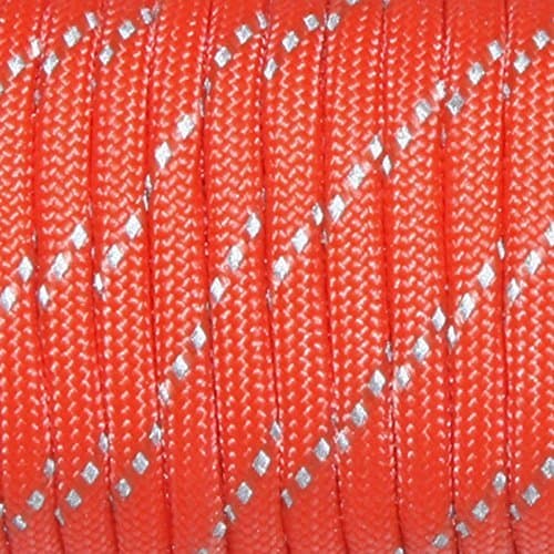 Reflective Paracord 7 Core Parachute Cord 100FT
