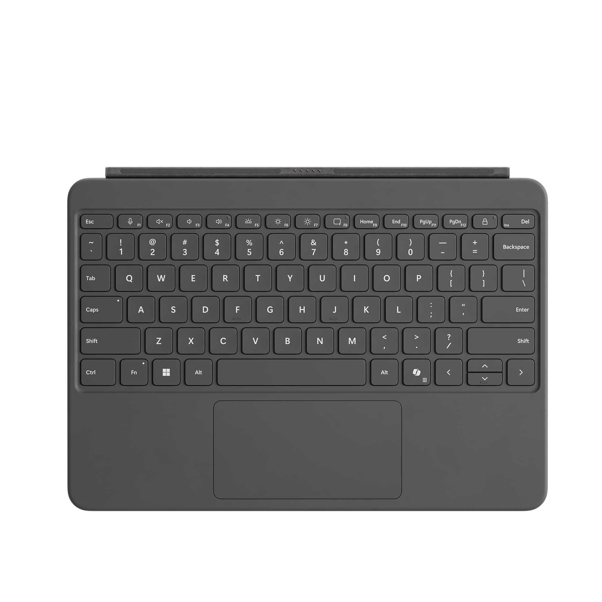 Microsoft Surface Pro Keyboard for Surface Pro 12" Device, Keyboard Only, Alcantara Material, Slate
