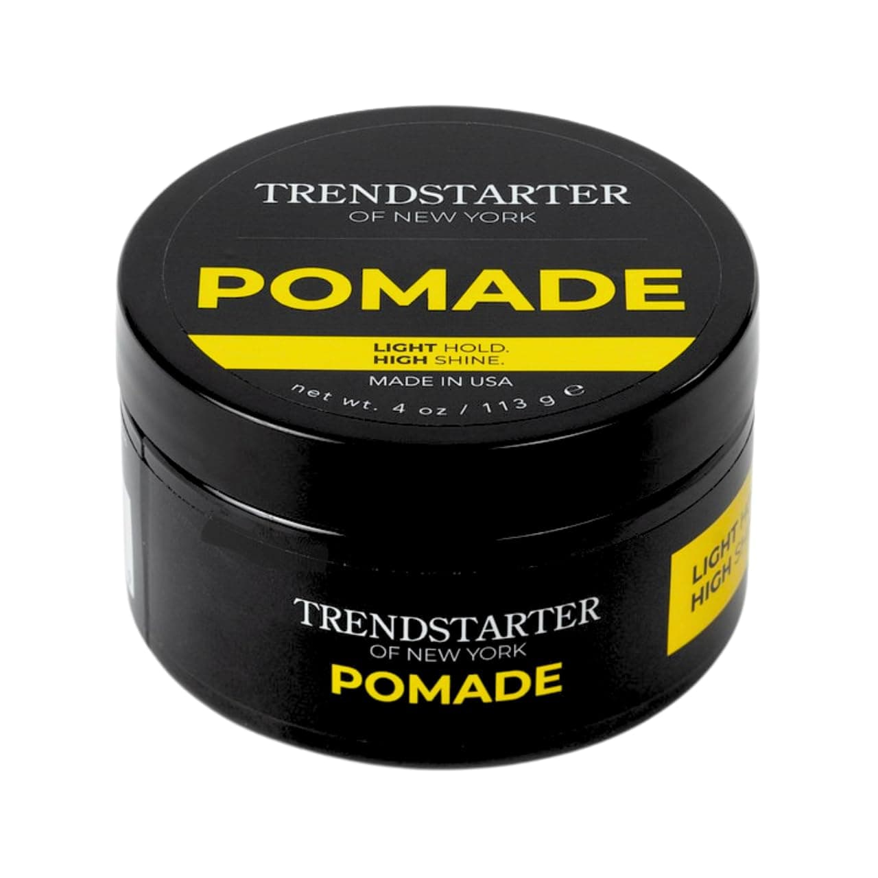 CLASSIC POMADE (4oz) – Light Hold - High Shine - Water-Based Pomade - All-Day Smooth Wet Look Finish - Non-Crispy Formula - Premium Hair Styling Products
