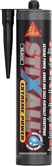 Everbuild - Stixall Extreme Power Cartridge Black 290ml