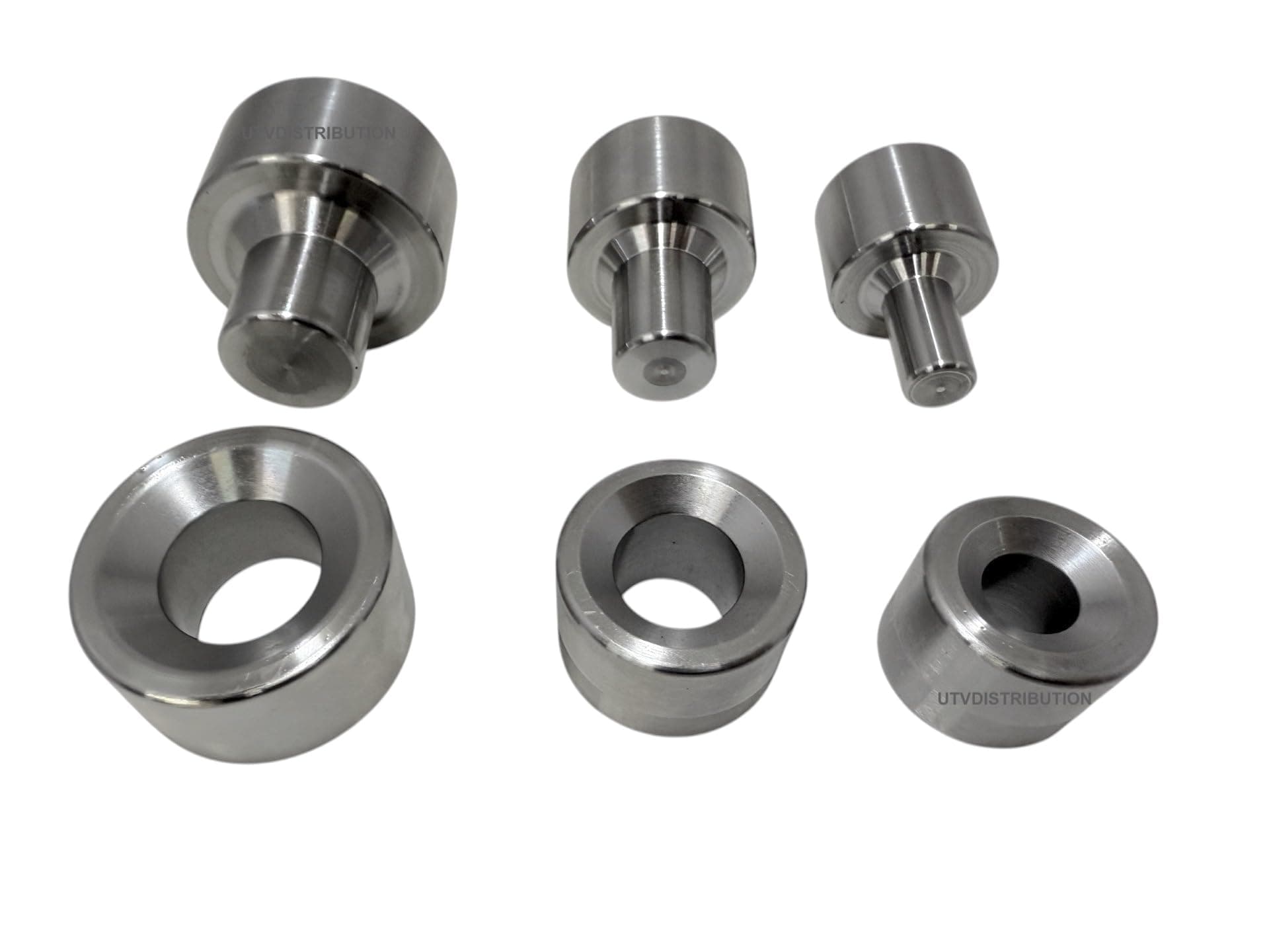 3 Piece Dimple Die Set 1/2" 3/4'" 1"