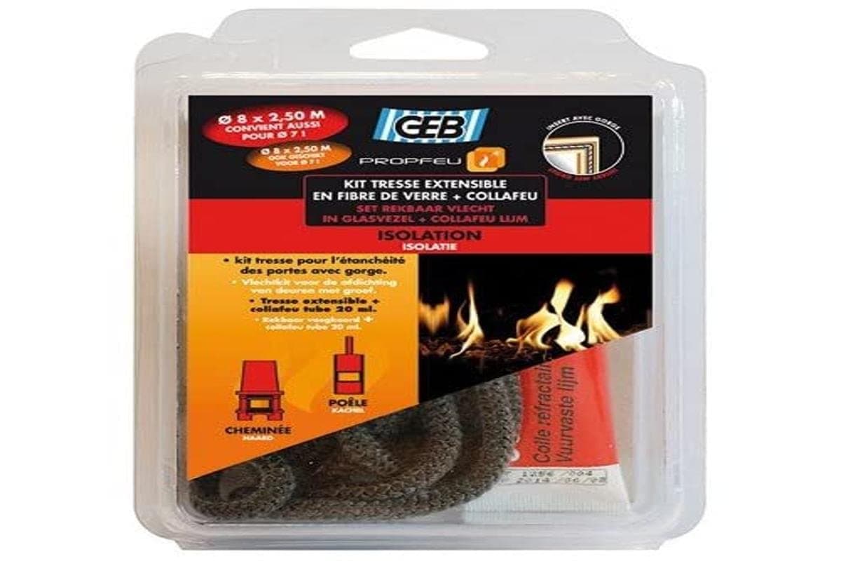 GEB 821592 Rope Kit - Diameter 8 m - Length 2.5 m - with Collafeu 20 ml Tube - Light-Coloured