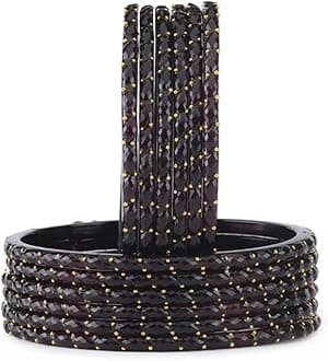 Rain Drop Glass Bangles Set For Women And Girls Pack of 12(Size 2.10 And 2.12 Avaiables)