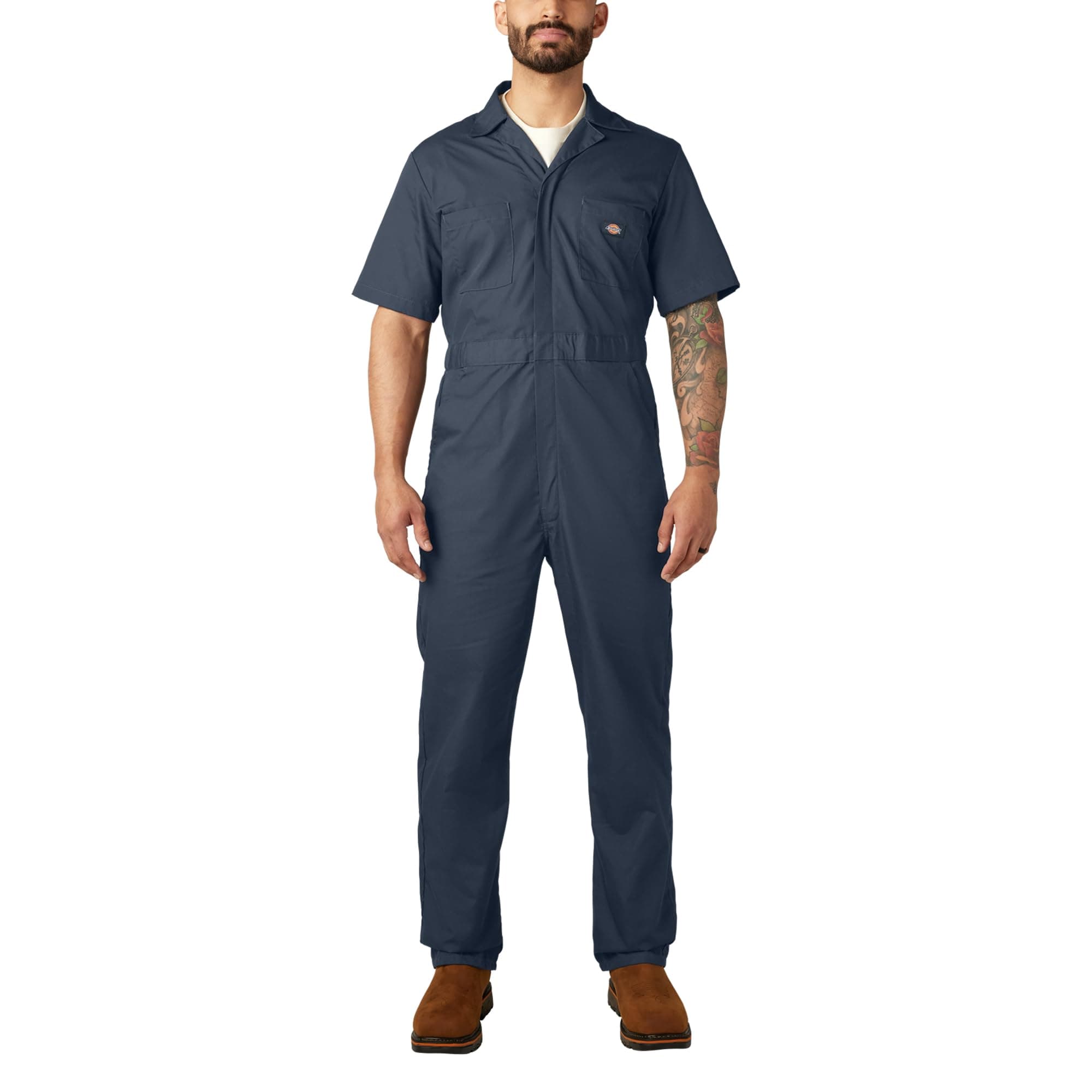 Mens Short Sleeve Coveralls