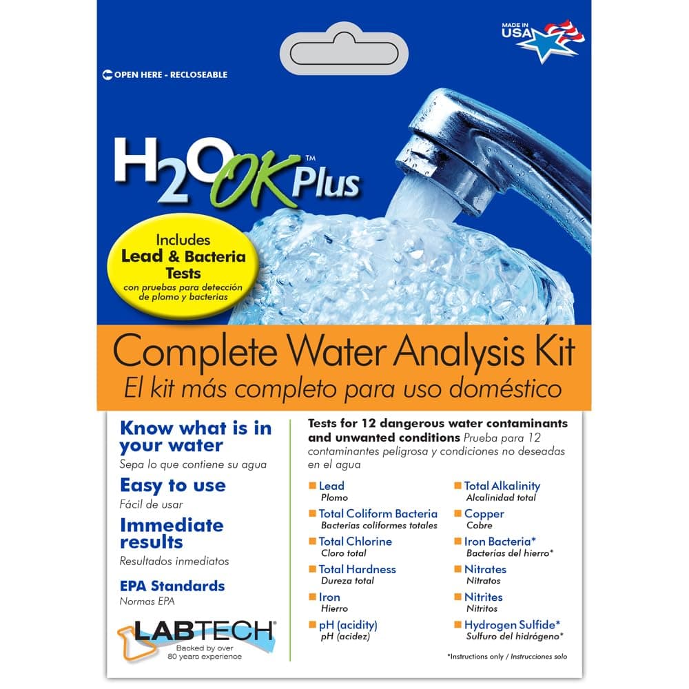 Mosser Lee LT5015-6 H2O Plus Complete Water Analysis Kit