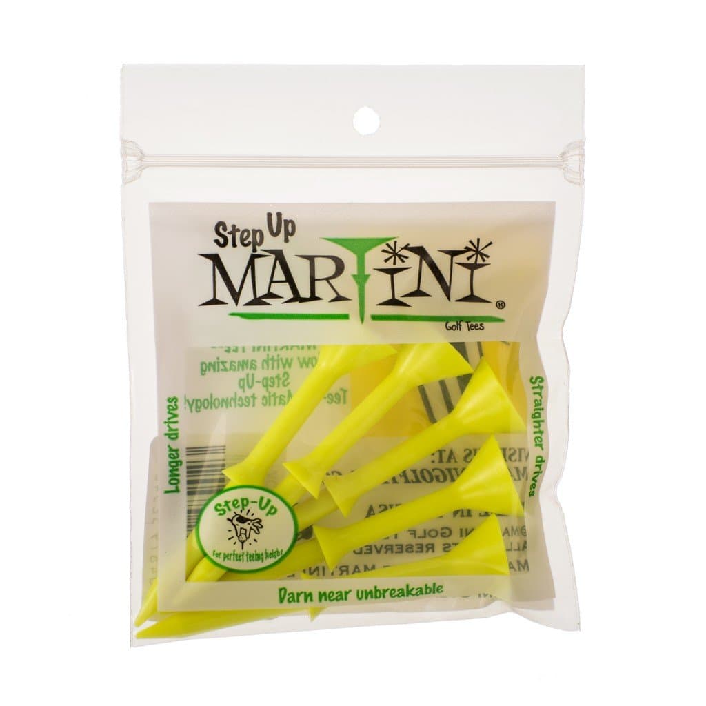 3 1/4" Step-Up Yellow Golf Tees- Pack of 2 (10 Tees)