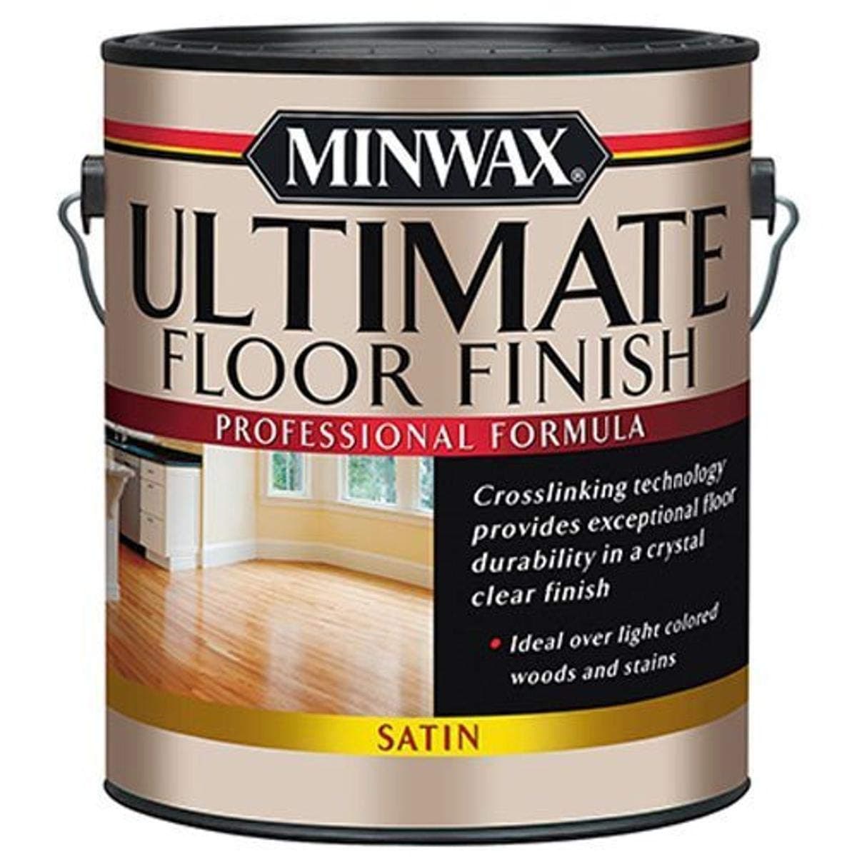 Ultimate Floor Finish, One Gallon, Clear Satin