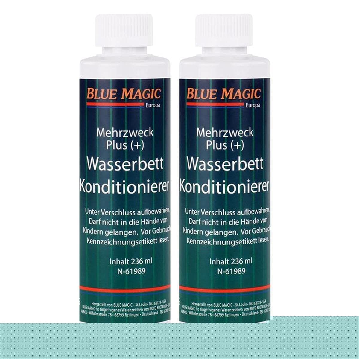 Blue Magic Waterbed Conditioner Conditioner 2 Large Bottles Waterbed