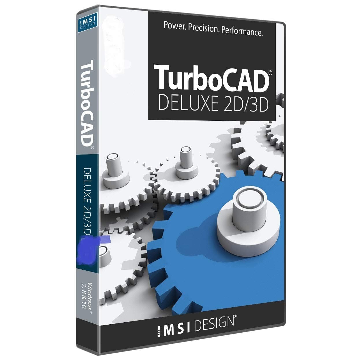 TurboCAD Deluxe 2019 2D Design & 3D Modeling CAD Software for Windows