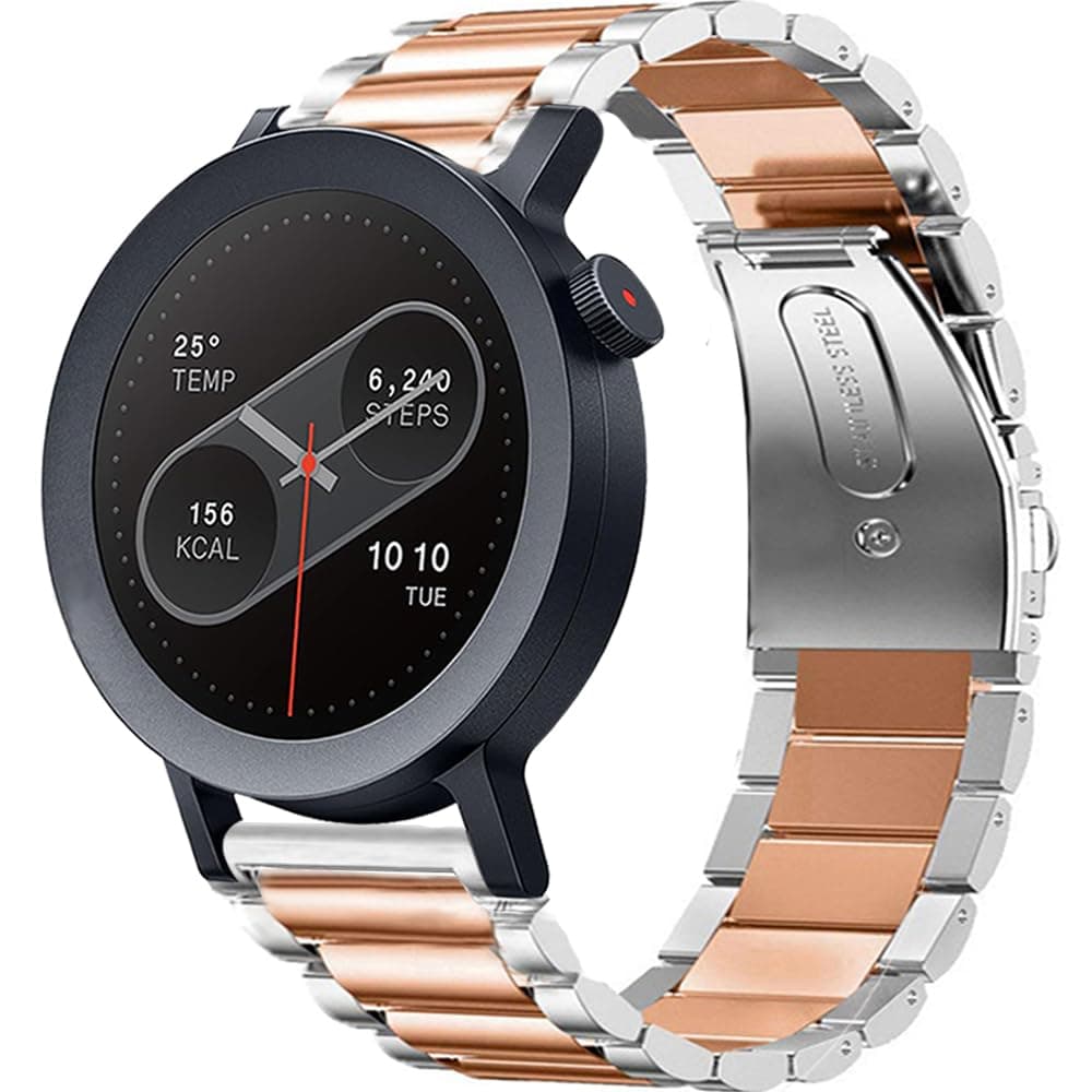 Lamshaw Compatible with CMF Watch 3 Pro Band, Quick Release Stainless Steel Metal Replacement Straps Compatible for Compatible with CMF Watch Pro 1, 2, 3 Pro Smartwatch