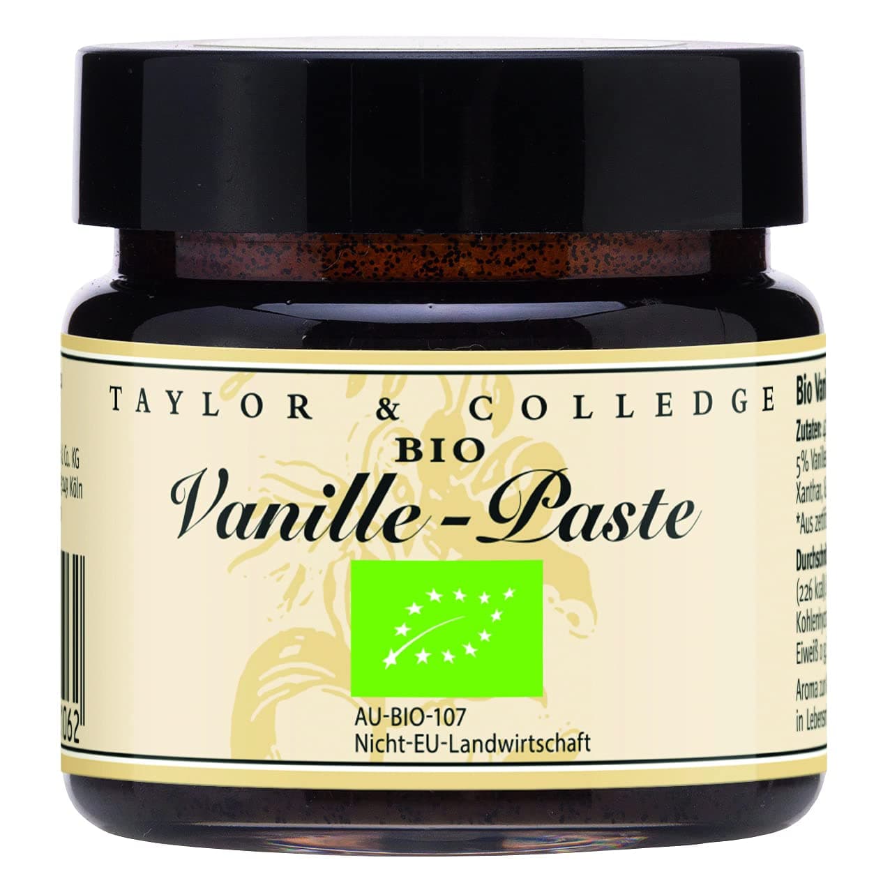 Taylor & Colledge Organic Vanilla Bean Paste, 65g