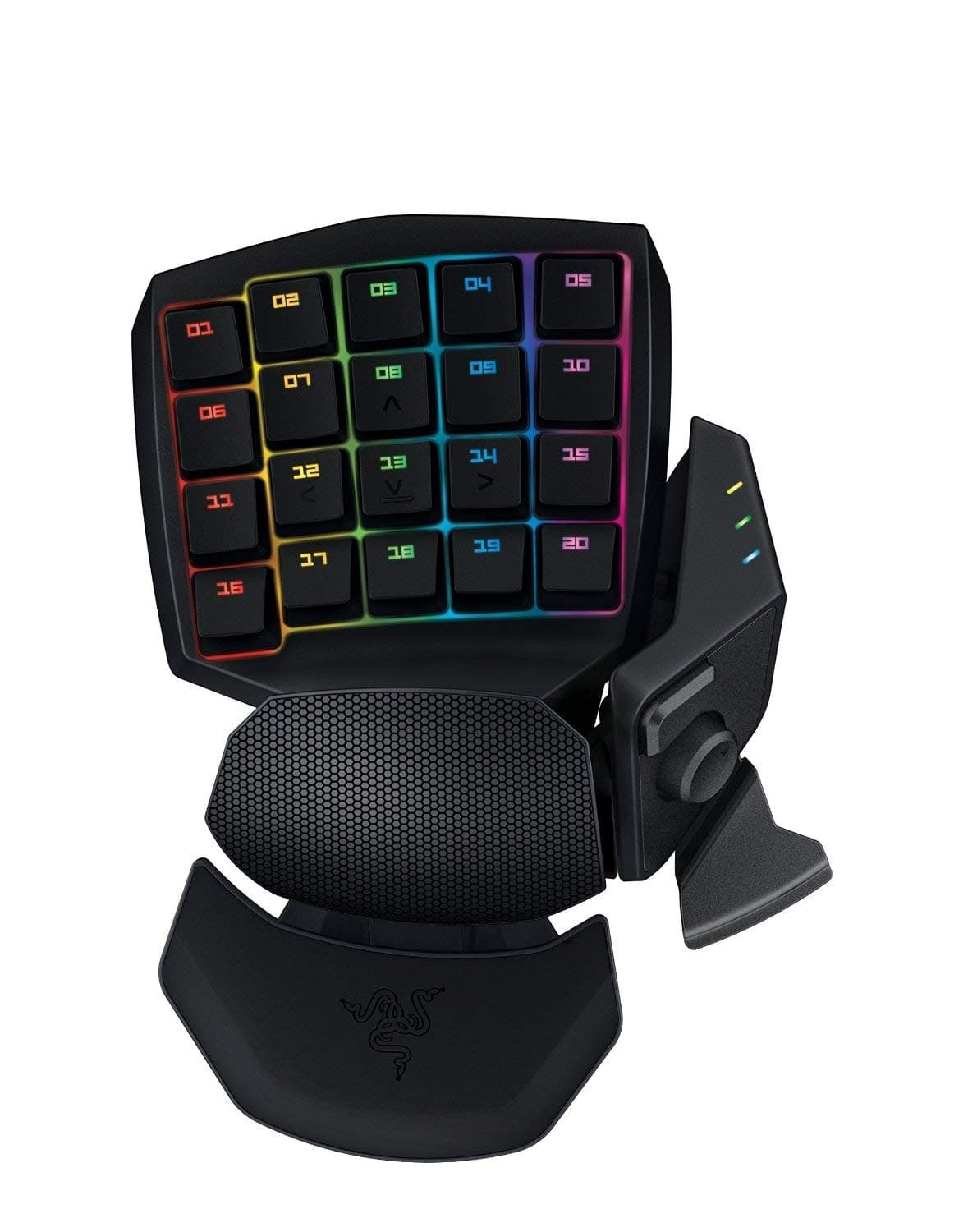 Razer Orbweaver Chroma Gaming Keypad: Mechanical Key Switches - 30 Programmable Keys - Customizable Chroma RGB Lighting - Programmable Macros - Classic Black