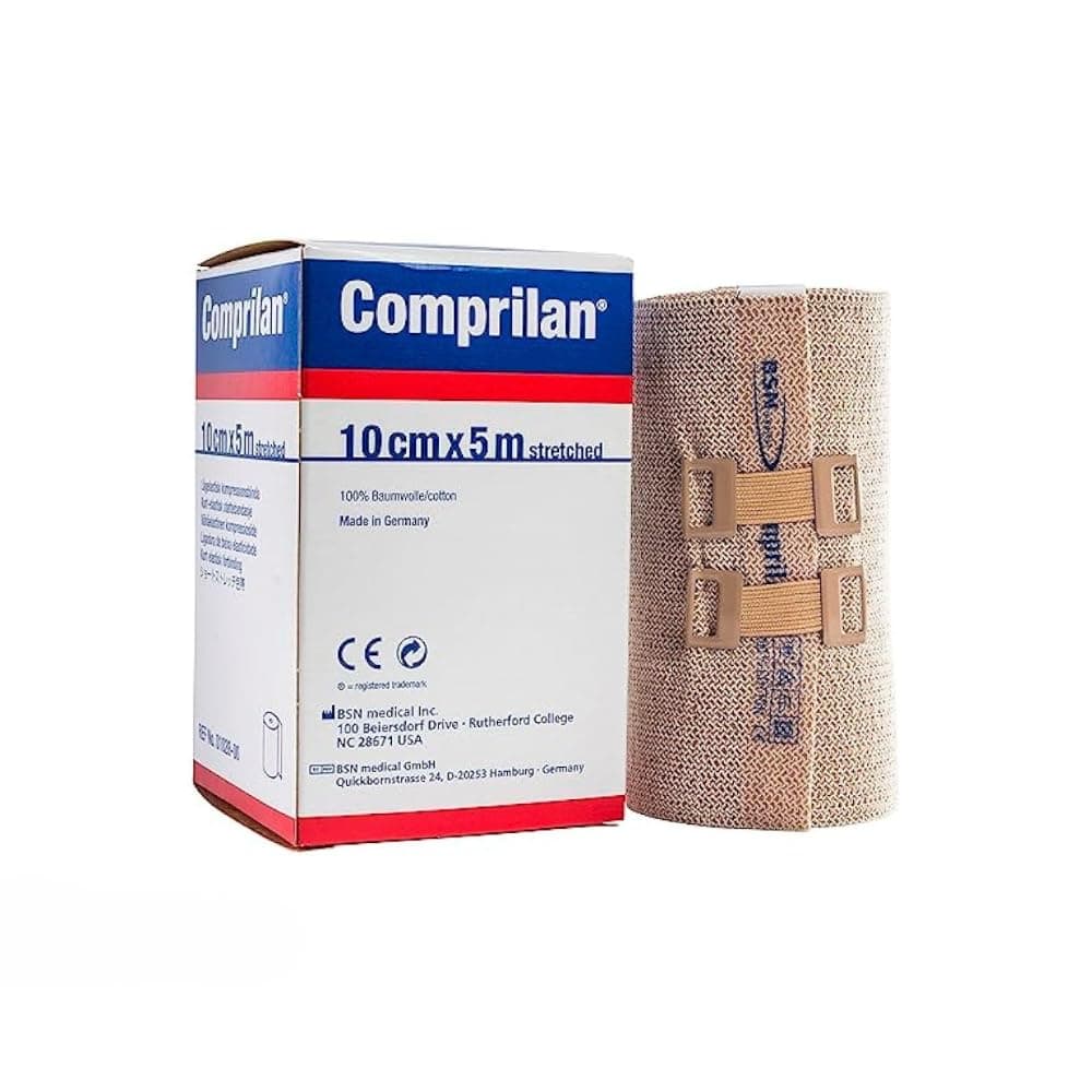 COMPRILAN - SHORT STRETCH BANDAGE 10CM x 5M STRETCHED