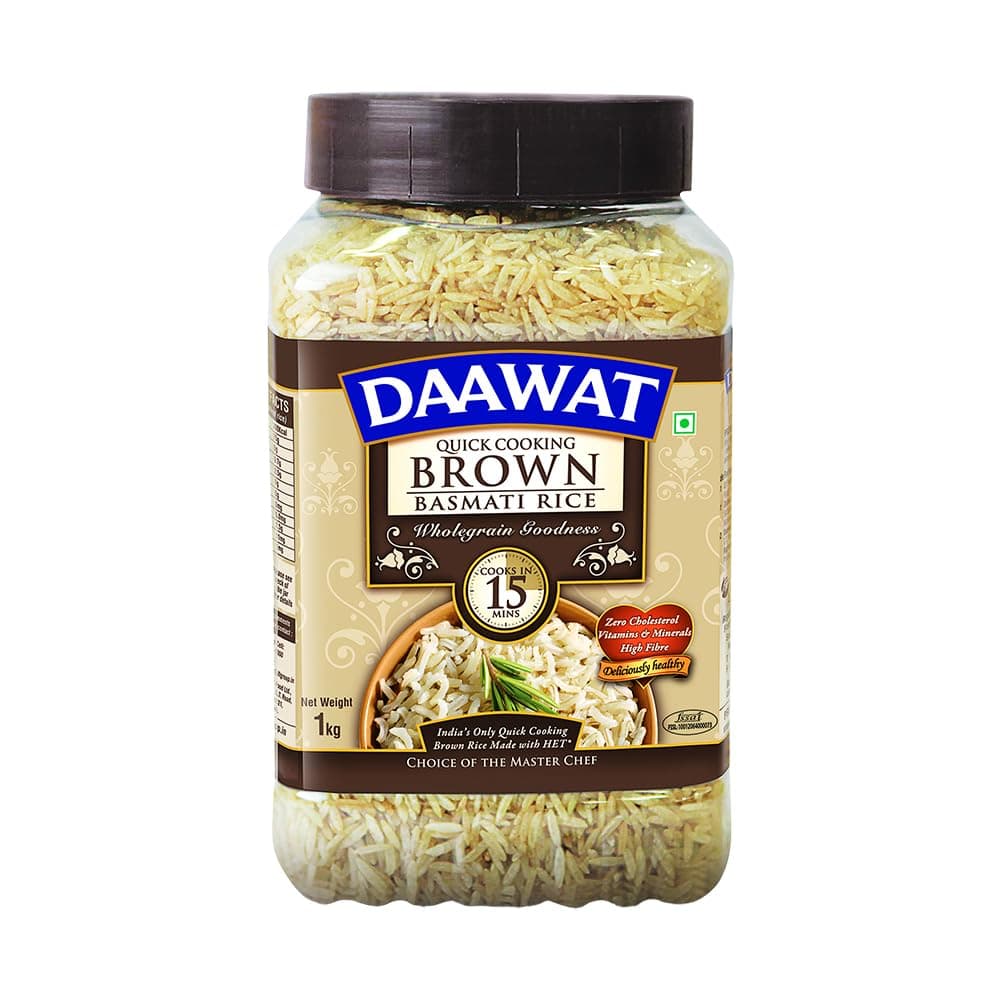 Daawat Fast Cooking Brown Rice, 1 Kg