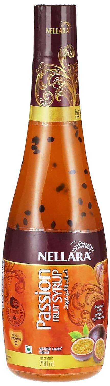 Nellara Passion Fruit Syrup 750ml
