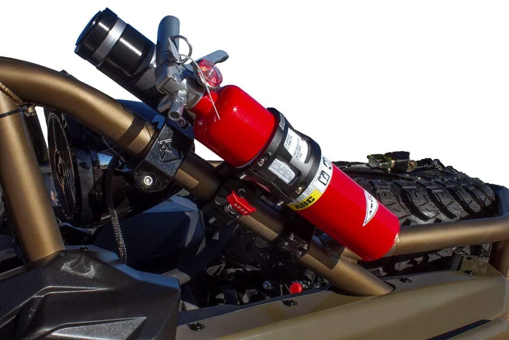 Dragonfire Quick Release Fire Extinguisher Mount for CAN AM Maverick X3