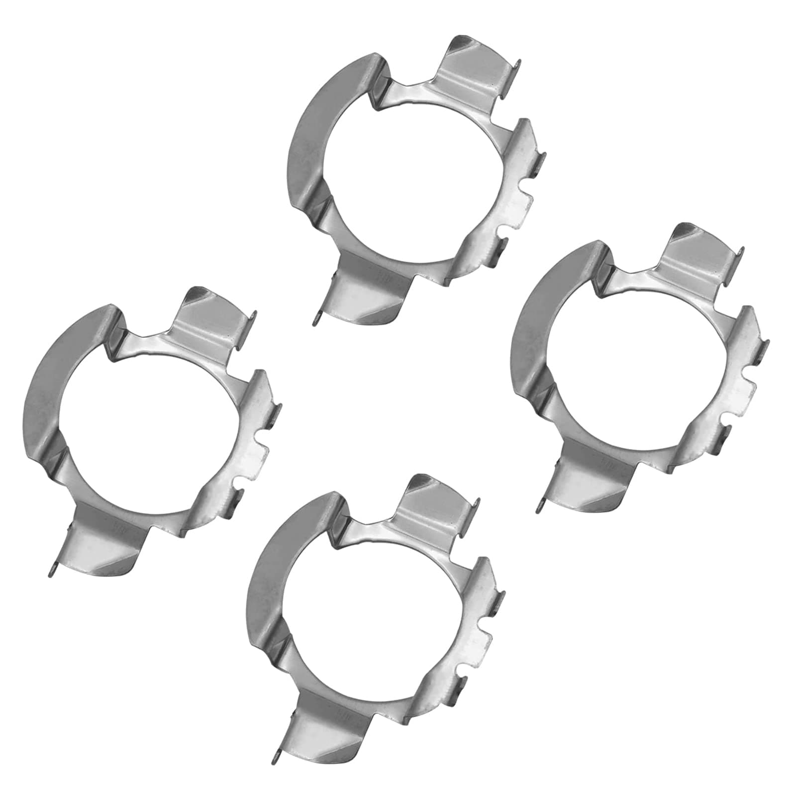 2Pair H7 Led Adapter Led Headlamp Retainer, H7 LED Headlamp Adapter Bulb Base Holder Socket Retainer Compatible with VW/MercedesBenz/Audi/BMW/Buick/Hyundai/Nissan/Saab