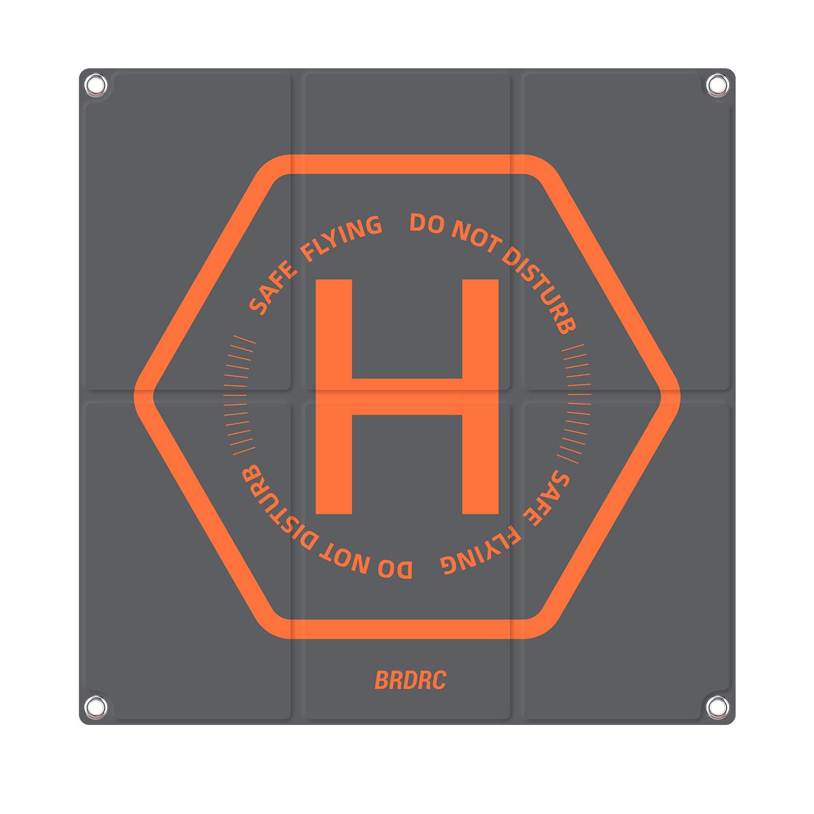 BRDRC 20" Drone Landing Pad,Universal Foldable Double-Sided Waterproof Helipad for DJI Mini 4 Pro/Mini 3 Pro/AIR 3/Mini 2/Air 2S/Mavic 3 Pro/Spark/Holy Stone/FIMI X8SE/FPV Combo/DJI Avata/Ruko/Autel