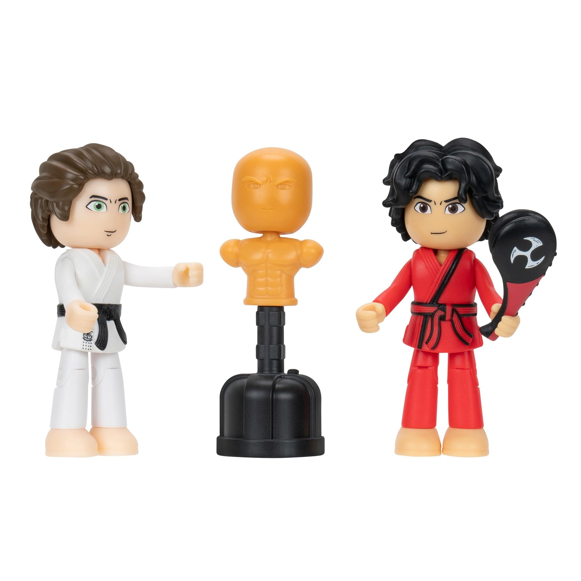 Cobra Kai: Diaz vs Keene Game Pack Two 2.75-Inch Action Figures with Three Accessories and Exclusive Virtual Item Code